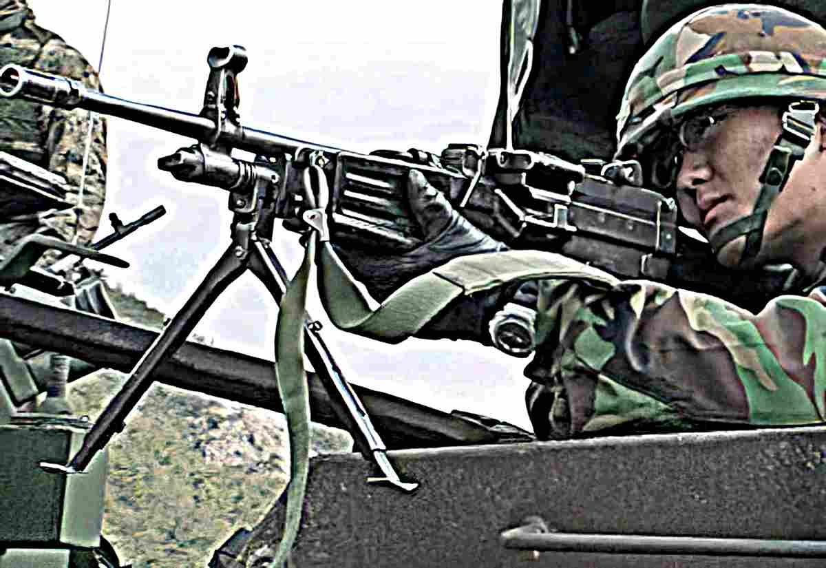 Daewoo K3 (2) Military A4 Photo Print