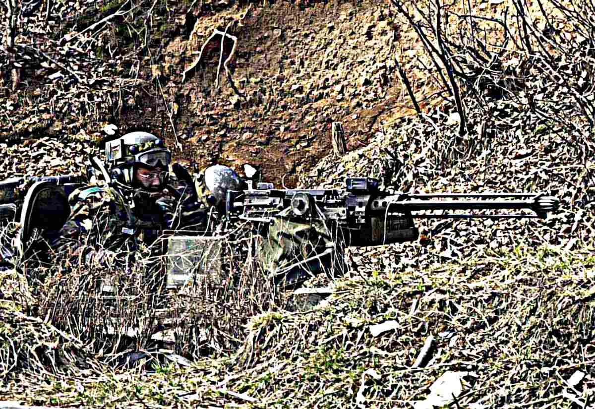 Daewoo K6 (2) Military A4 Photo Print