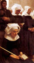 Dagnan Bouveret Bretons Praying 1888 A4 Photo Print
