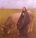 Dagnan Bouveret In The Meadow 1892 A4 Photo Print