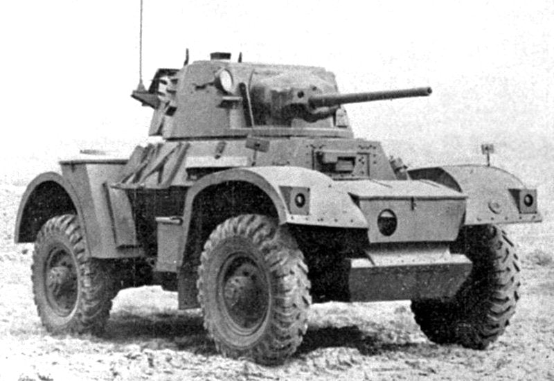 Daimler Armored Car 3 Military A4 Photo Print