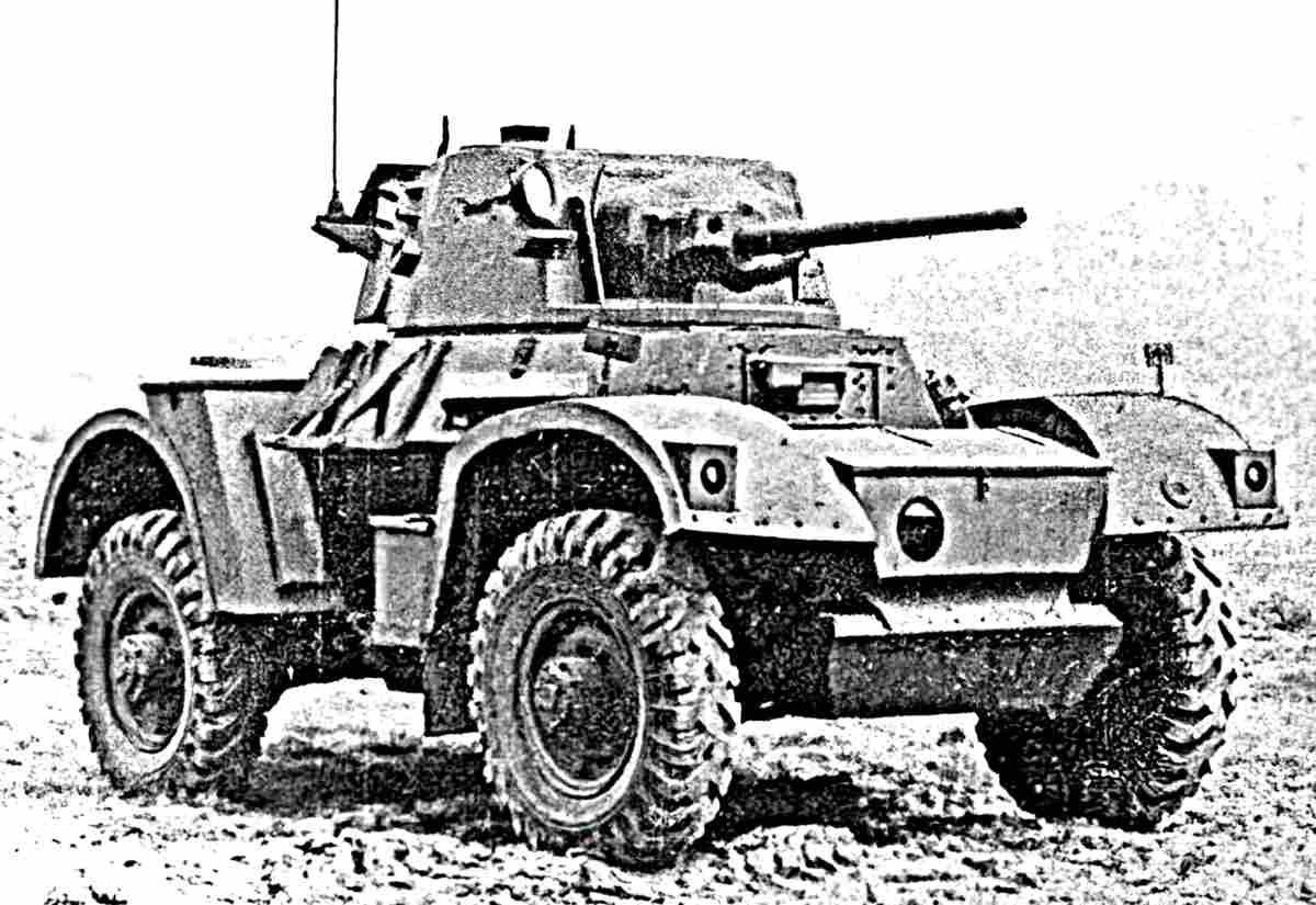 Daimler Armored Car 3 (2) Military A4 Photo Print