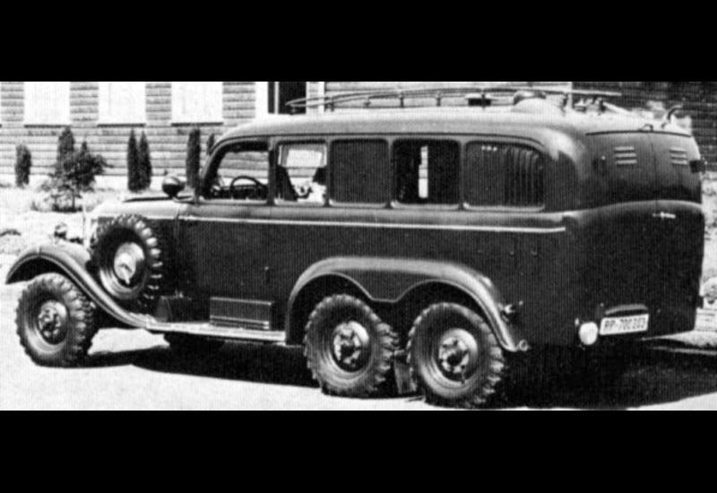Daimler Benz G4 2 Military A4 Photo Print