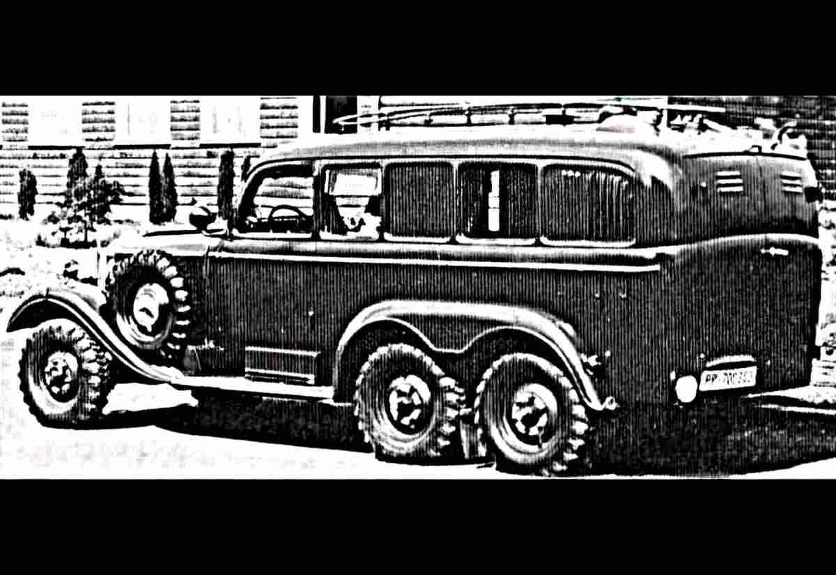 Daimler Benz G4 2 (2) Military A4 Photo Print