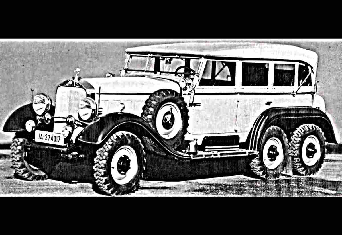 Daimler Benz G4 5 (2) Military A4 Photo Print