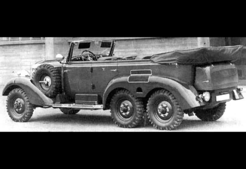 Daimler Benz G4 6 Military A4 Photo Print