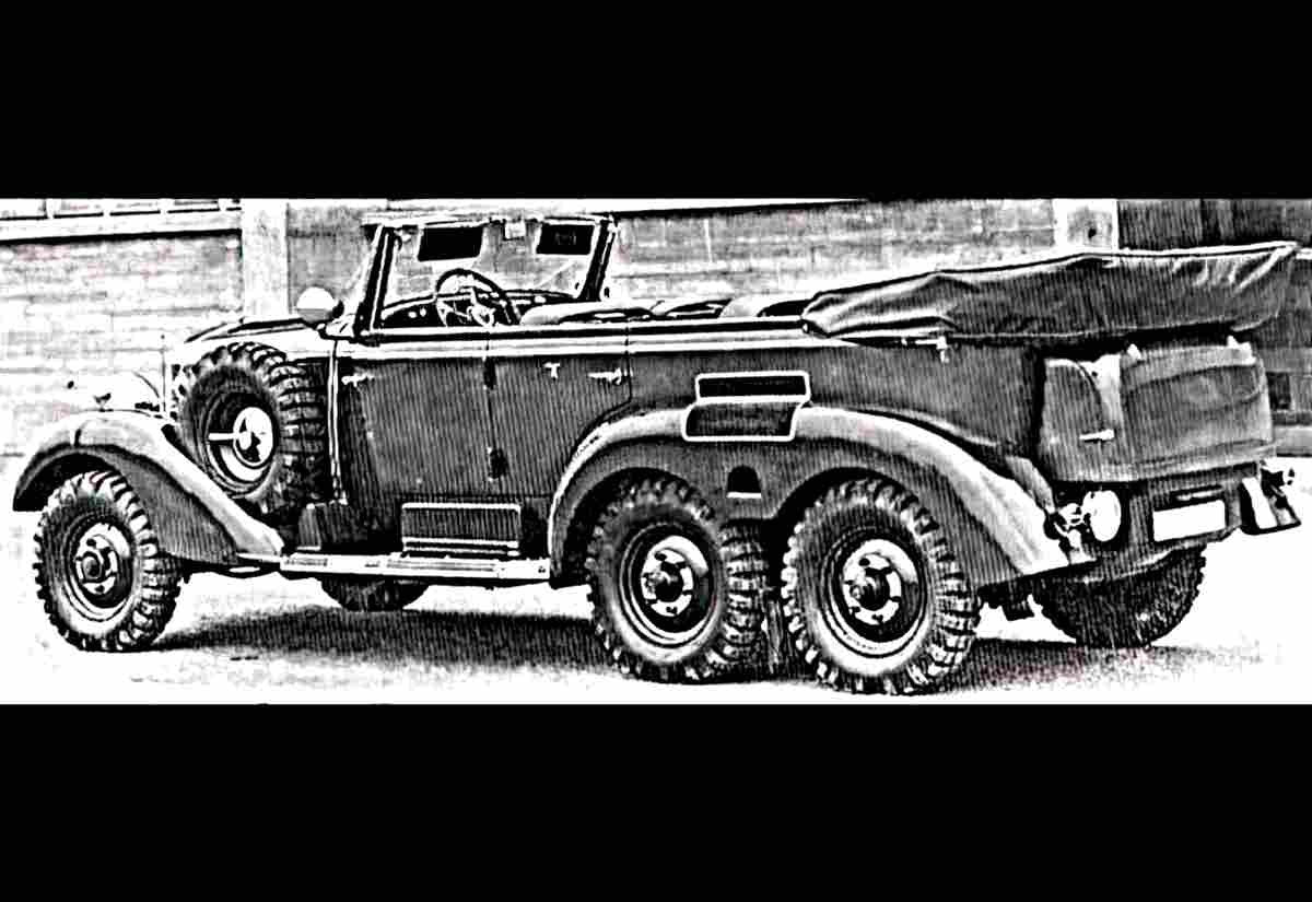 Daimler Benz G4 6 (2) Military A4 Photo Print
