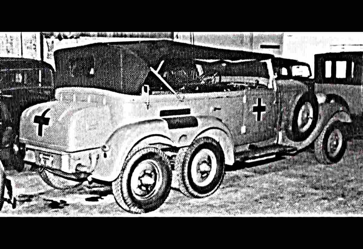 Daimler Benz G4 7 (2) Military A4 Photo Print