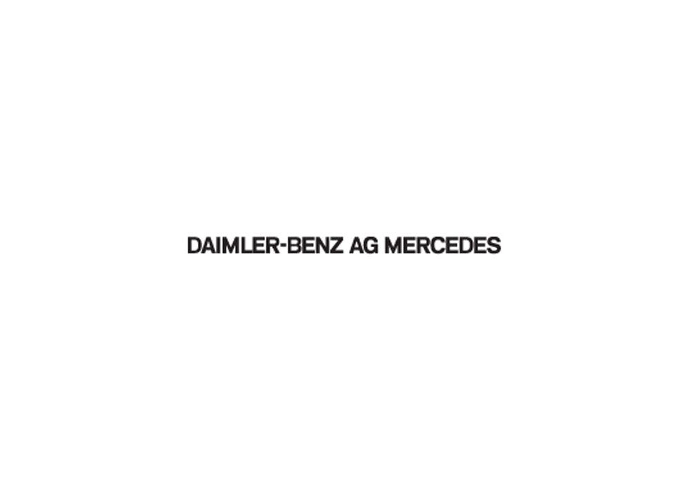 Daimlerbenz Ag Mercedes A4 Photo Print