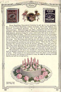 Dainty Deserts for Dainty People c1915 Birthday Cake A4 Photo Print