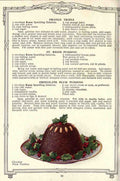 Dainty Deserts for Dainty People c1915 Chocolate Plum Pudding A4 Photo Print