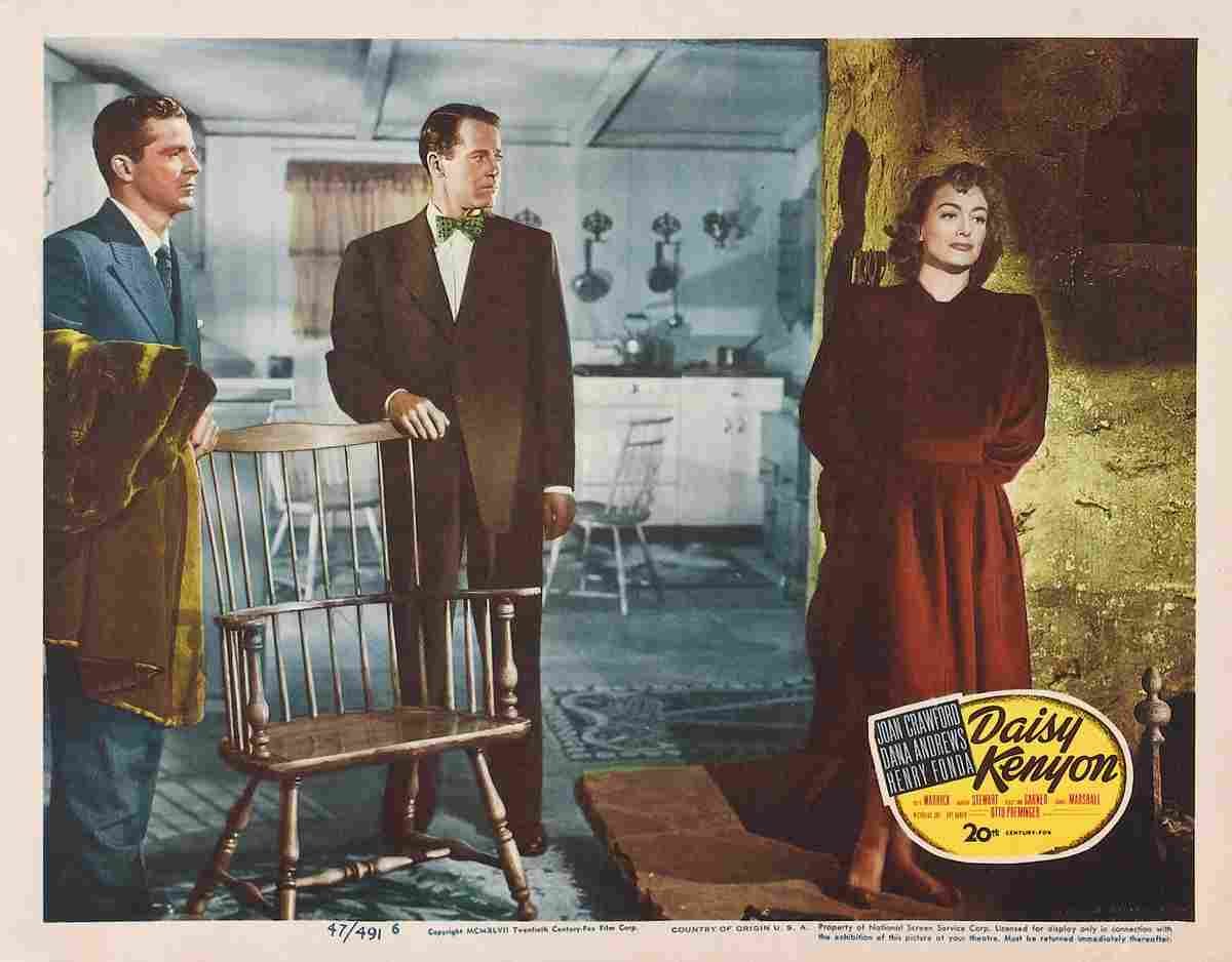 Daisy Kenyon 06  film star poster A4 Photo Print