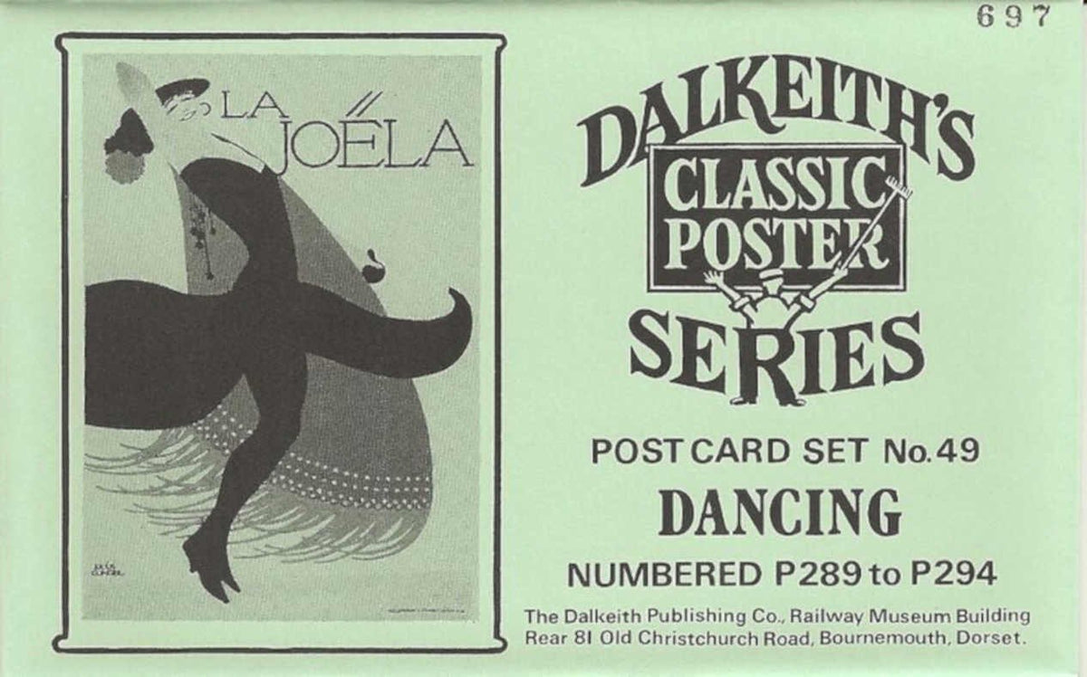 Dalkeith Dancing Joela Vintage Retro Advert Poster A4 Photo Print