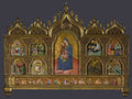 Dalmatian Dalmatian Altarpiece A4 Photo Print