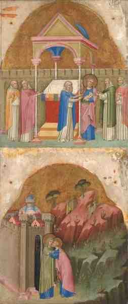 Dalmatian Saint Joachim'S Offering; Meeting At The Golden Gate A4 Photo Print