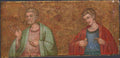 Dalmatian Two Apostles Fragment of Predella 1 A4 Photo Print