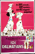 Dalmatians Puppies Pink Vintage Retro Advert Poster A4 Photo Print