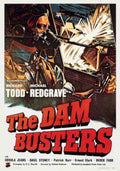 Dam Busters Explosion Vintage Retro Advert Poster A4 Photo Print