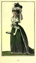Dame Fashion 1913 A4 Photo Print