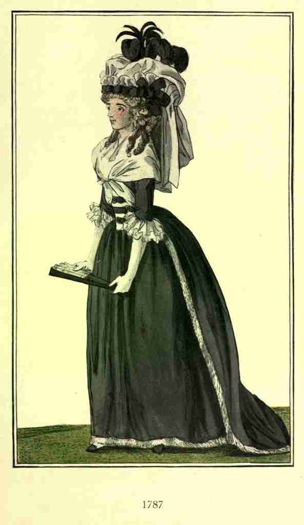 Dame Fashion 1913 A4 Photo Print