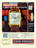 Damier Watches Vintage Retro Advert Poster A4 Photo Print