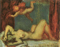 Danae Franz Von Stuck Symbolism A4 Photo Print