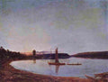 Danby Lake at Sunset Art A4 Photo Print