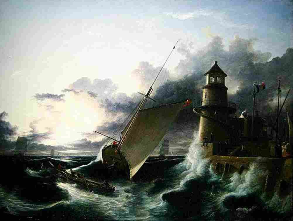 Danby Shipwreck Art A4 Photo Print