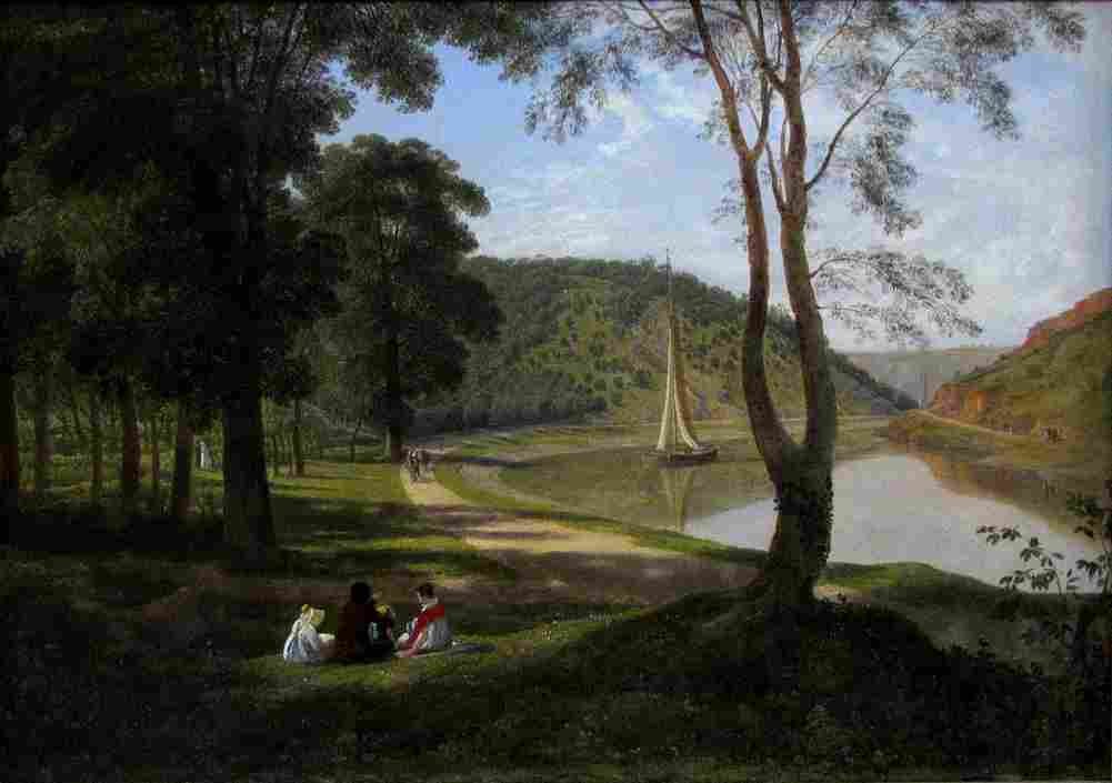 Danby View of the Avon Gorge from Ashton Meadow Art A4 Photo Print