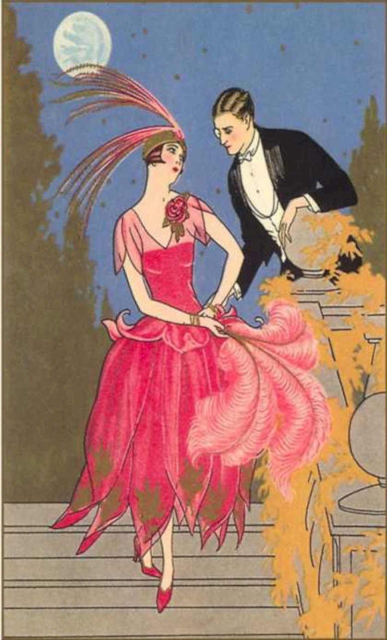Dance Flapper Artdeco Vintage Retro Advert Ads A4 Photo Print