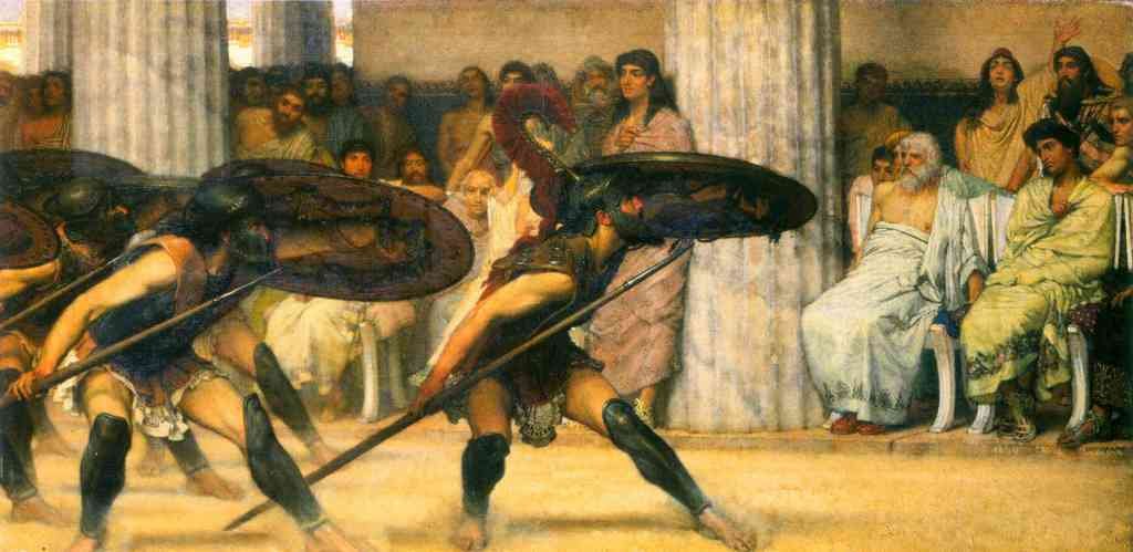 Dance For Phyrrus Almatadema A4 Photo Print