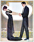 Dance Hall Romance Vintage Retro Advert Poster A4 Photo Print