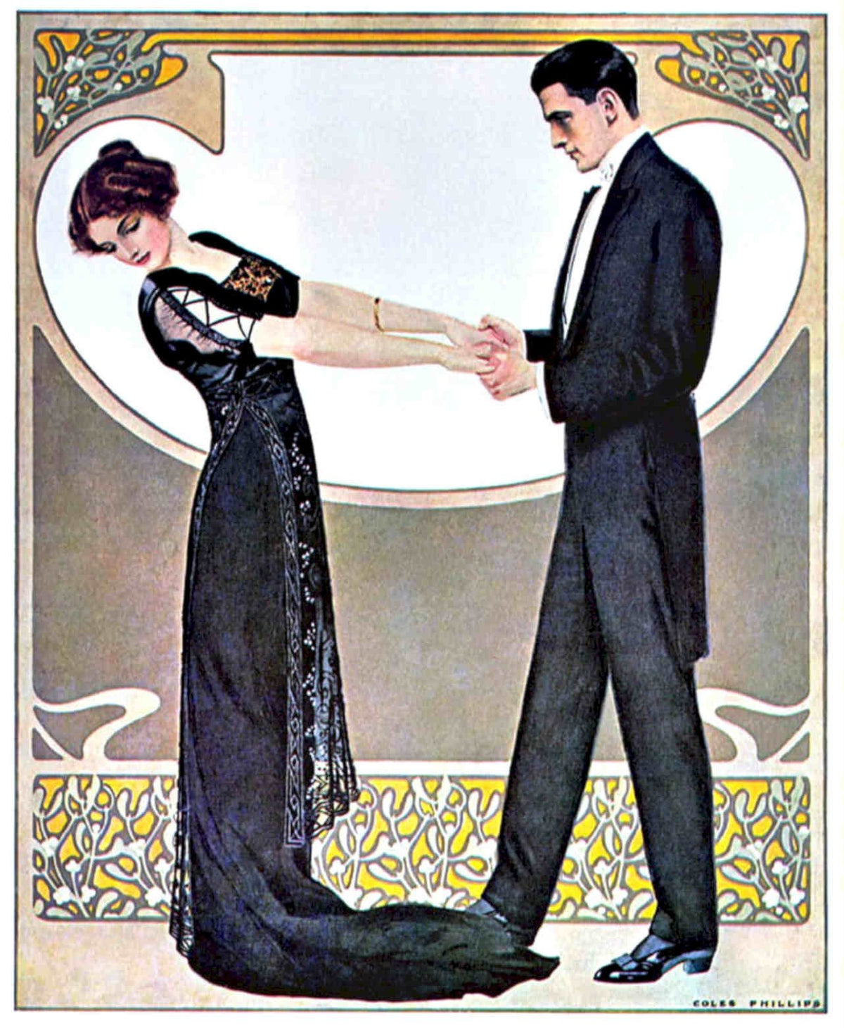 Dance Hall Romance Vintage Retro Advert Poster A4 Photo Print