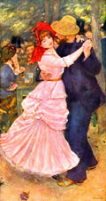 Dance In Bougival Renoir A4 Photo Print
