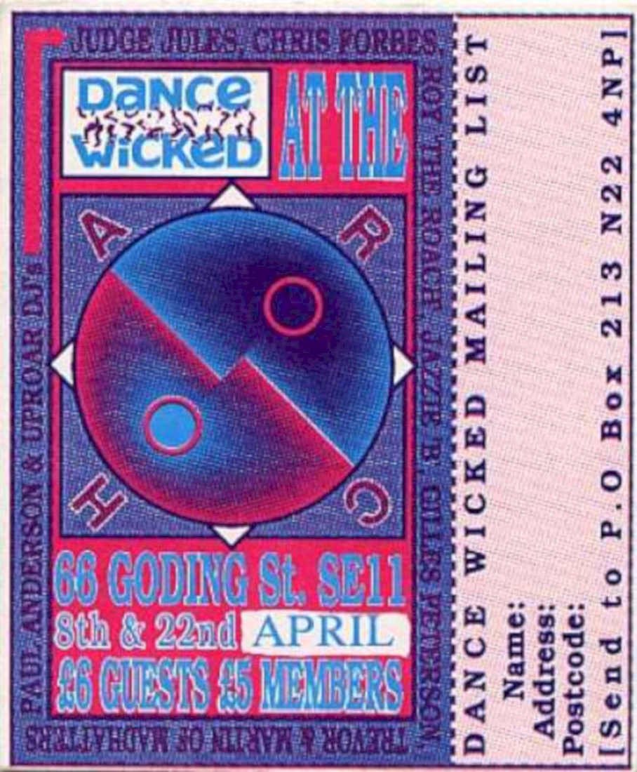 Dance Wicked April Vintage Retro Advert Ads A4 Photo Print