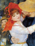 Dance in Bougival Detail Renoir A4 Photo Print