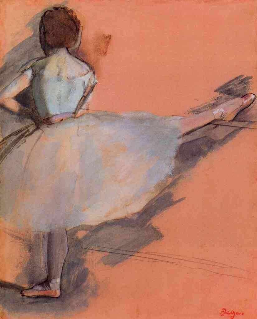 Dancer At The Bar 1 Degas A4 Photo Print