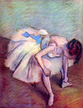 Dancer Bent Over Degas A4 Photo Print
