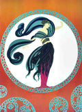 Dancer Egypt Deco Vintage Retro Advert Poster A4 Photo Print