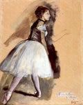 Dancer In Step Position 1 Degas A4 Photo Print