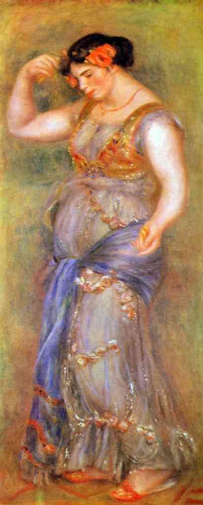Dancer With Castanets Renoir A4 Photo Print