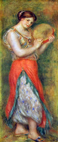 Dancer With Tamborine Renoir A4 Photo Print