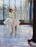 Dancer being photographed by Degas Impressionism A4 Photo Print