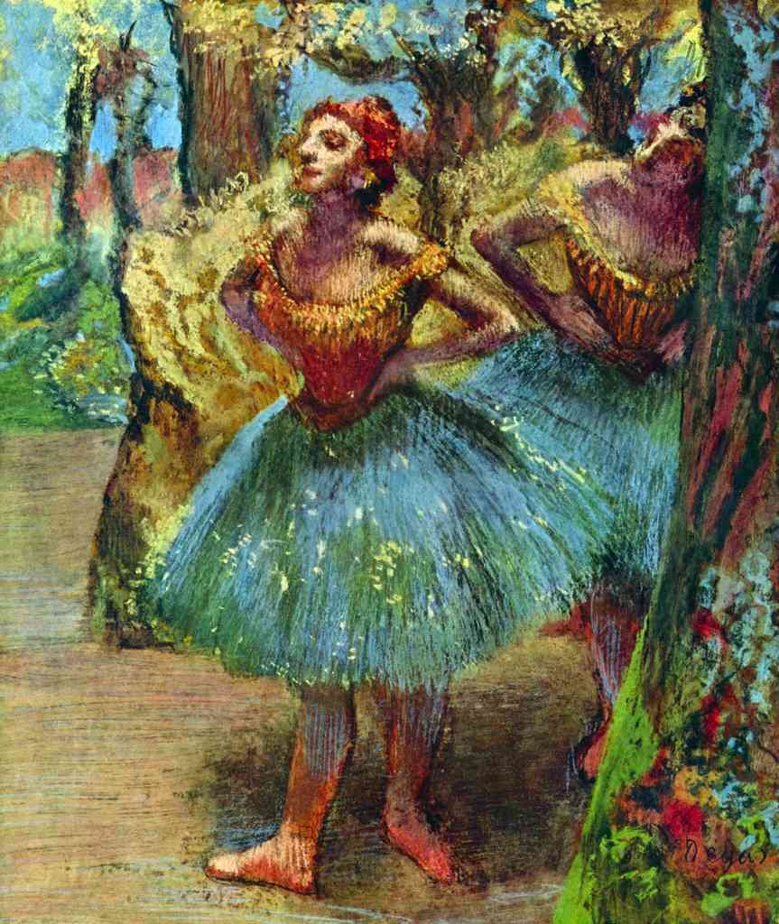 Dancers 2 Degas A4 Photo Print