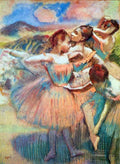 Dancers In The Landscape Degas A4 Photo Print