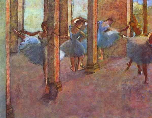 Dancers in the Foyer by Degas A4 Photo Print