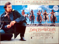 Dances Wolves Costner Vintage Retro Advert Poster A4 Photo Print