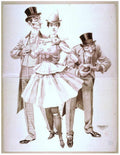 Dancewear Couple 1913 Vintage Retro Advert Poster A4 Photo Print