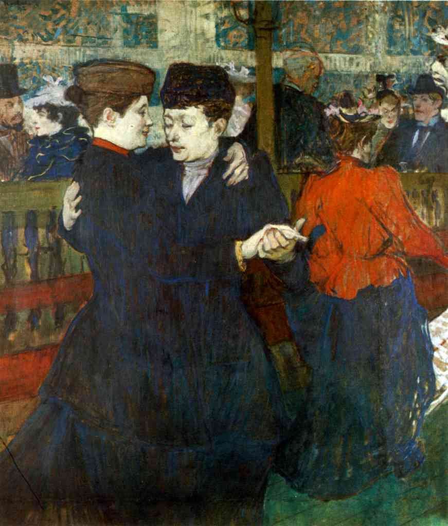 Dancing A Valse Toulouselautrec A4 Photo Print