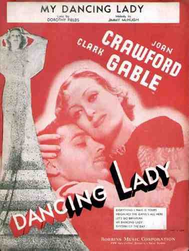  Dancing Lady 05 film star poster A4 Photo Print